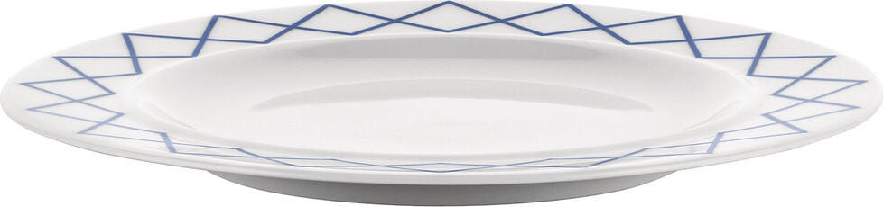 La Bella Tavola Dessertteller 20 cm, mit blauem Muster