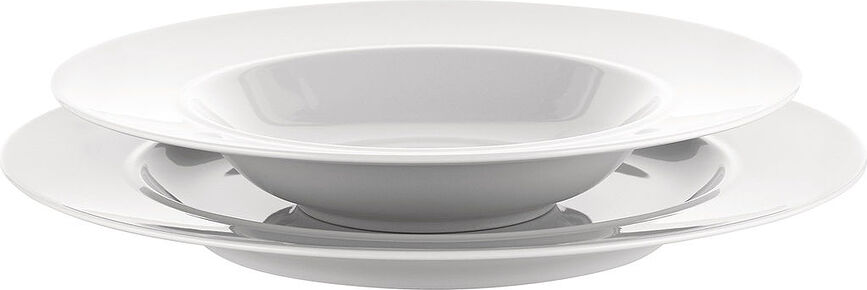 La Bella Tavola middagstallerken 27 cm, hvid