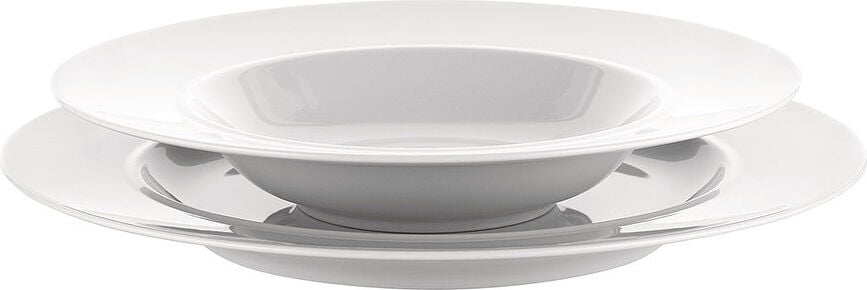 La Bella Tavola middagstallrik 27 cm, vit