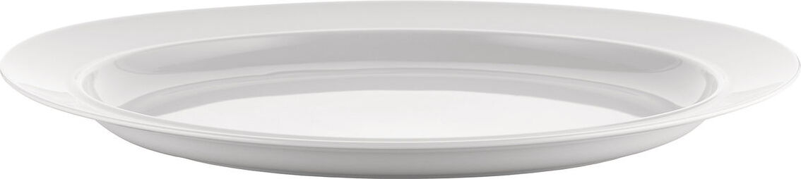 La Bella Tavola ovale Servierplatte 38 cm, weiß