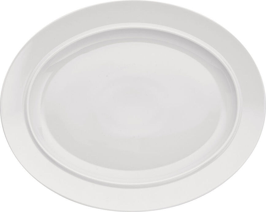 La Bella Tavola ovalt fat 38 cm, vit
