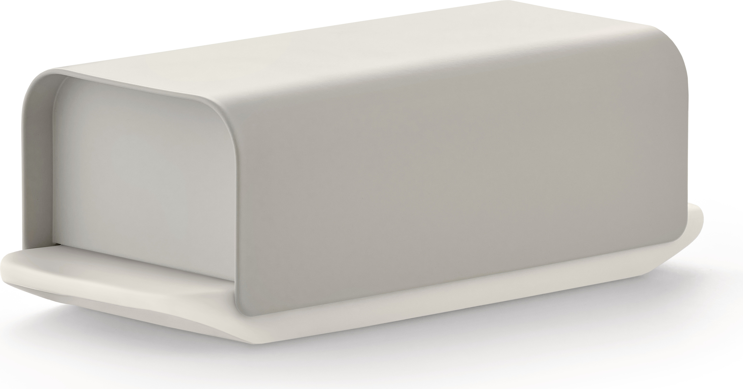ALESSI Butterdose Mattina 9,5cm Warmgrau gris clair