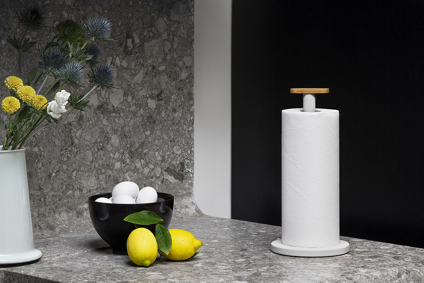 Mattina Stojalo za papirnate brisače, rdeče