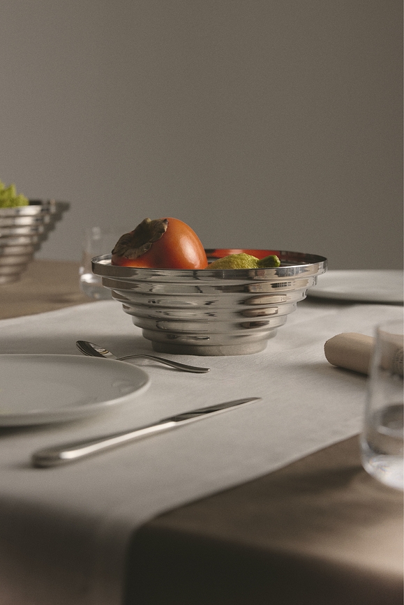 Maya Καλάθι Φρούτων, 20 εκ., γυαλισμένο ατσάλι