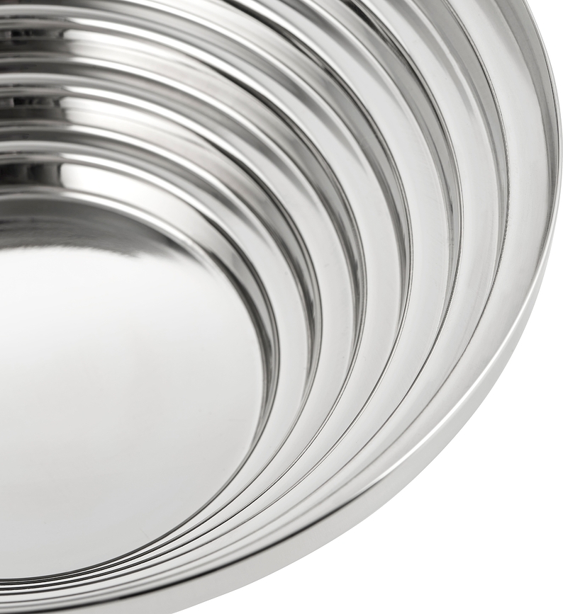 Maya Καλάθι Φρούτων, 25 cm, ατσάλι γυαλισμένο