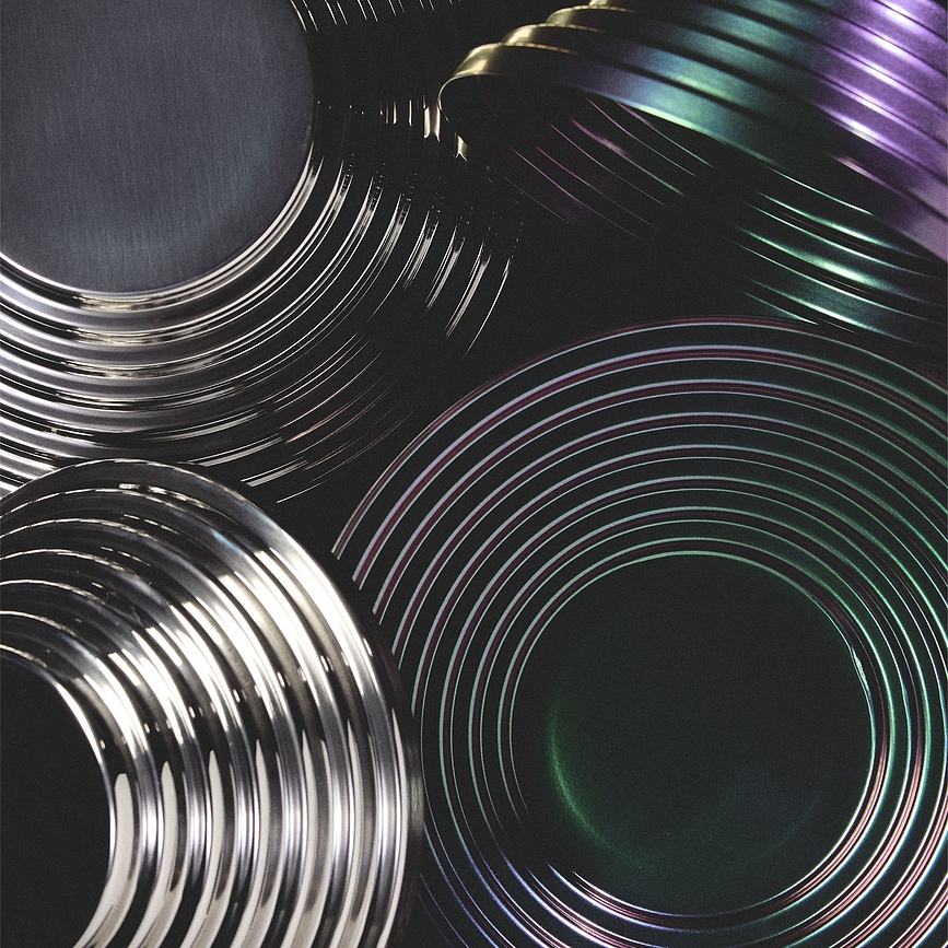 Maya Καλάθι Φρούτων, 25 cm, ατσάλι γυαλισμένο