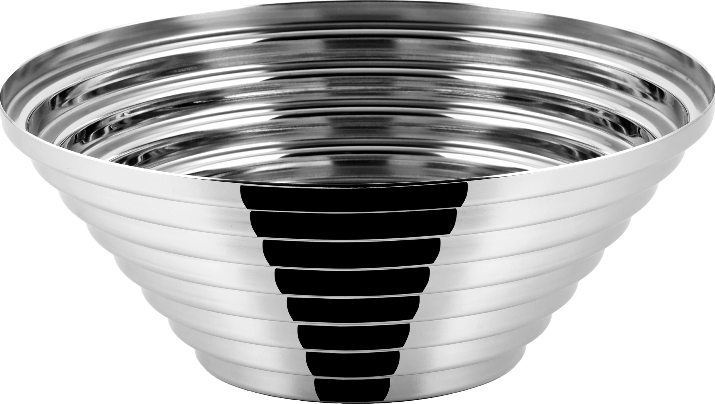 ALESSI Schale rund MAYA 25cm Edelstahl plata