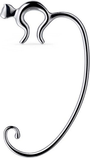 Minou Porte-sacs, acier poli