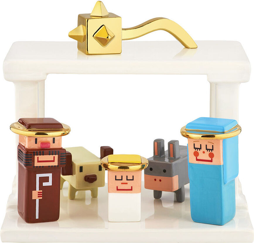 Miracolo Božična dekoracija, jaslice s figurami, 6-delni set