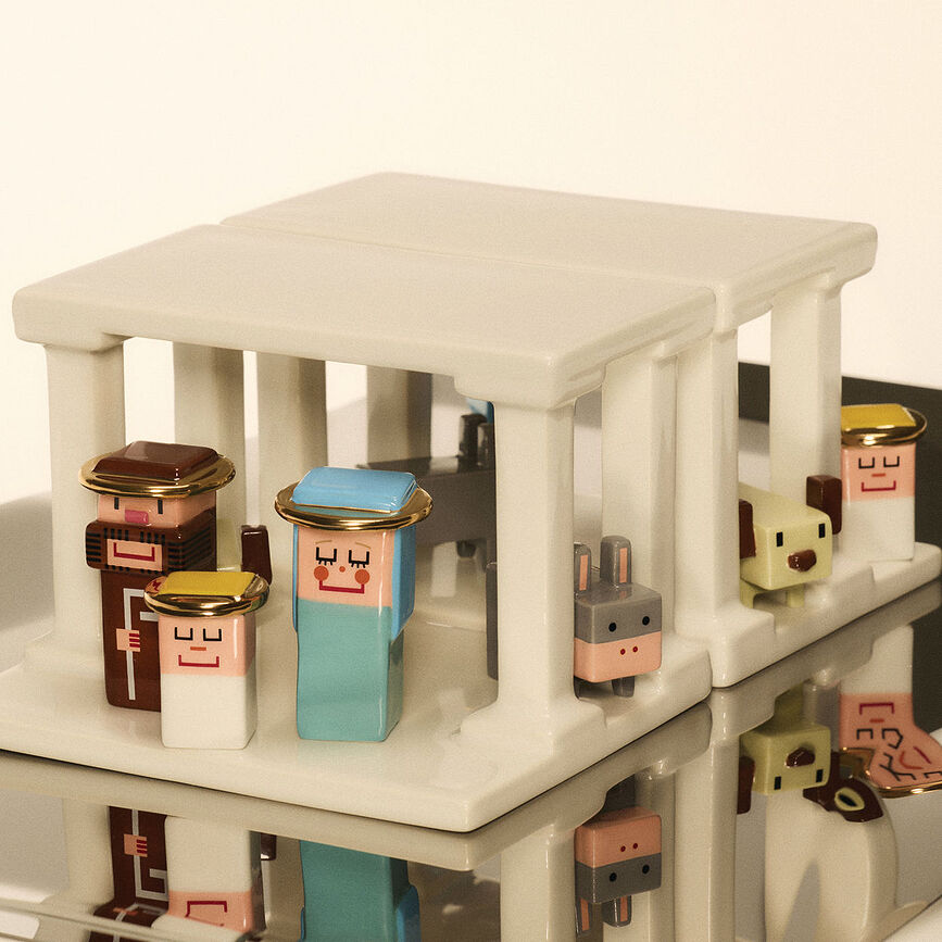 Miracolo Crèche de Noël avec figurines, Set 6 pièces