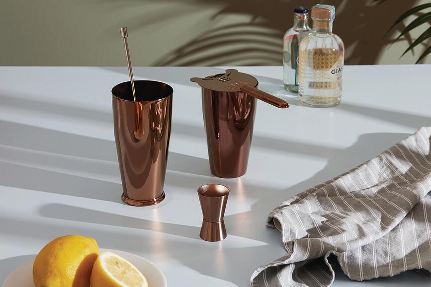 Mixology Σέικερ Μποστόν, ασημένιο