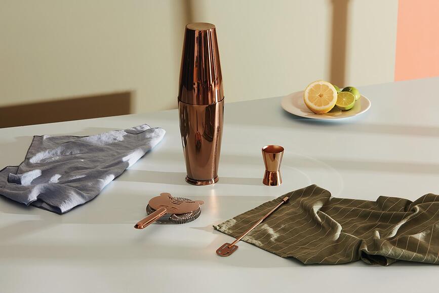 Mixology Shaker bostonski srebrni