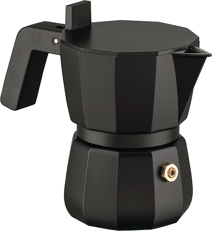 Moka Coffee and espresso brewers black - Alessi DC06/1 B