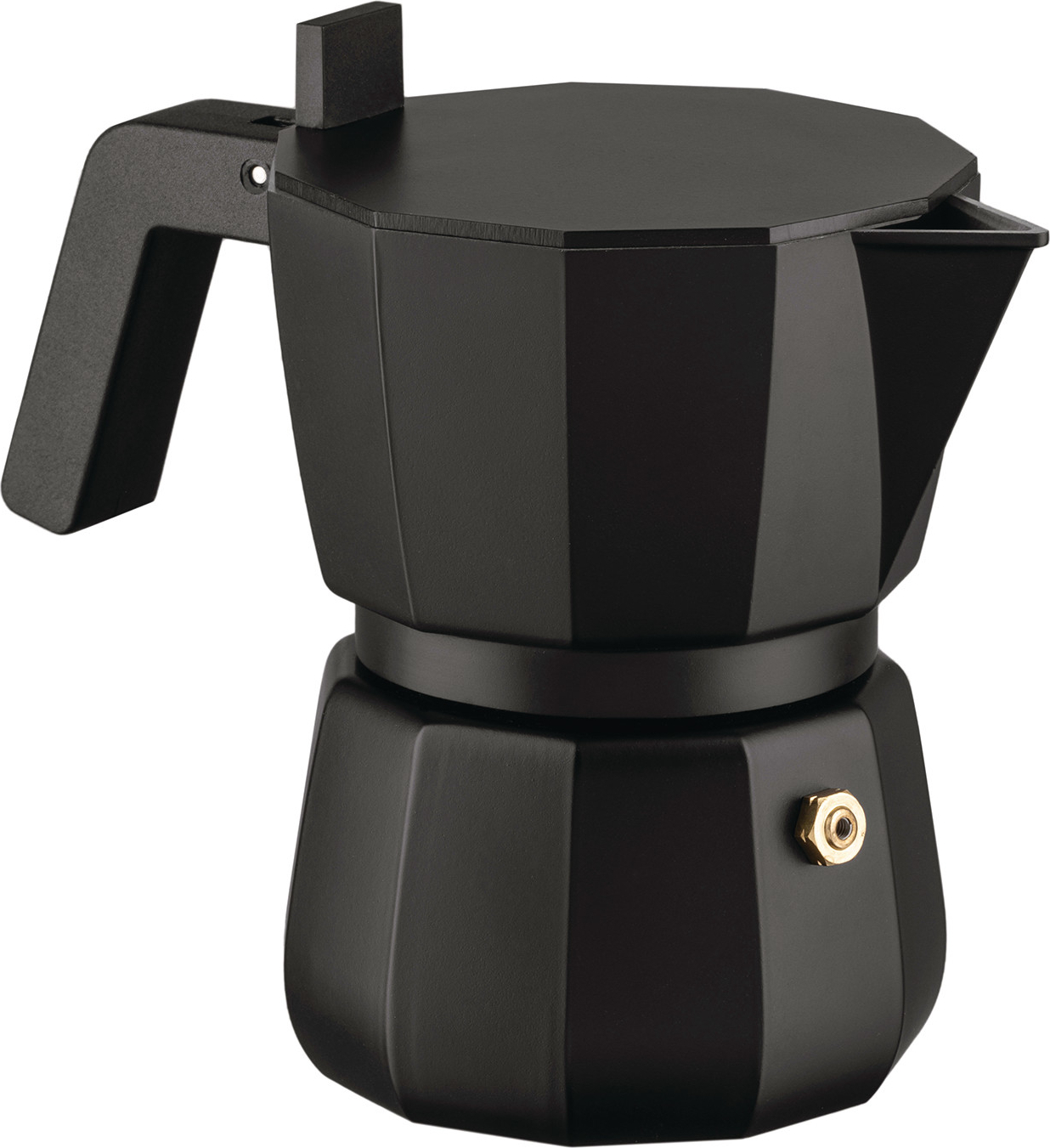 Moka Kaffeekocher 150 ml schwarz