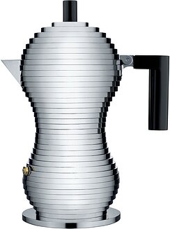 Moka kanvička Pulcina s čiernym úchytom 150 ml