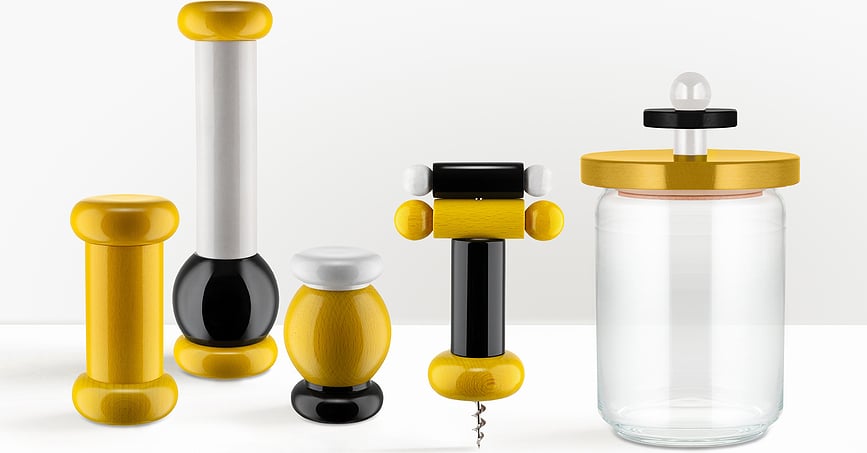 Molinillo de Especias Alessi ES19, rosa