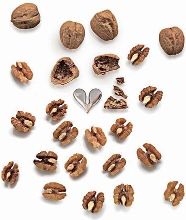 Nut Splitter Casse-Noisettes, argenté