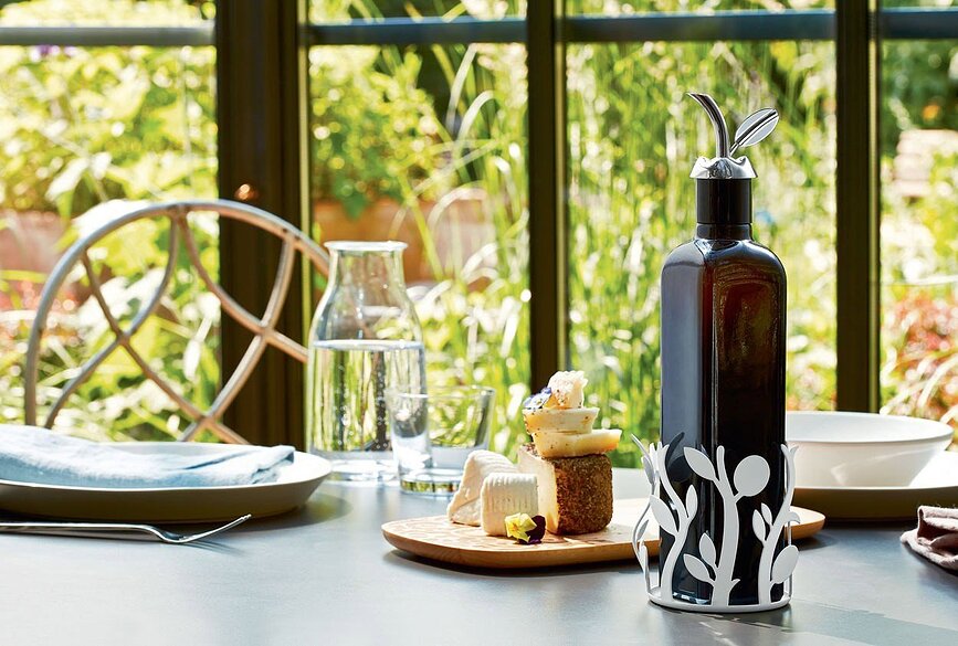 Oliette Olive oil bottle stand - Alessi, Marta Sansoni | FA