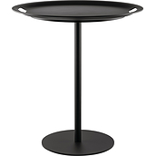 Op-La Table and tray black black base