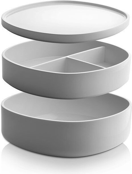 Organizador de baño Birillo, blanco