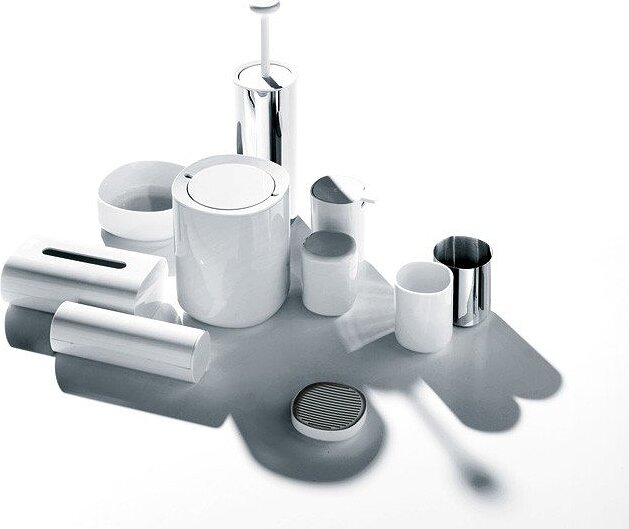 Organizador de baño Birillo, blanco