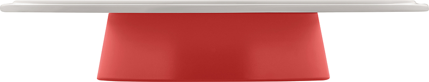 Soporte para Pasteles Mattina, rojo