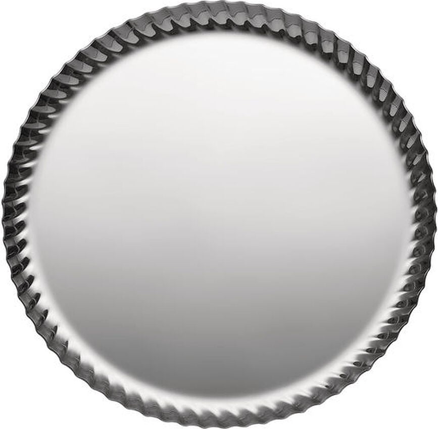 Pleats Pladanj za posluživanje okrugli 23 cm čelični