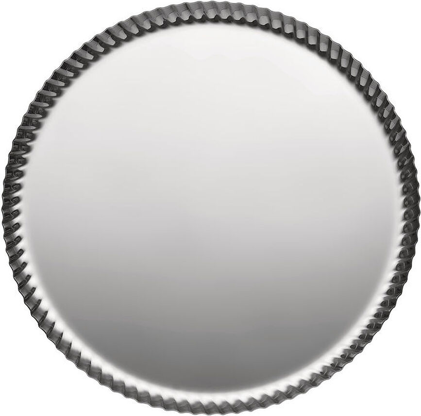 Pleats Pladanj za posluživanje okrugli 31 cm crni