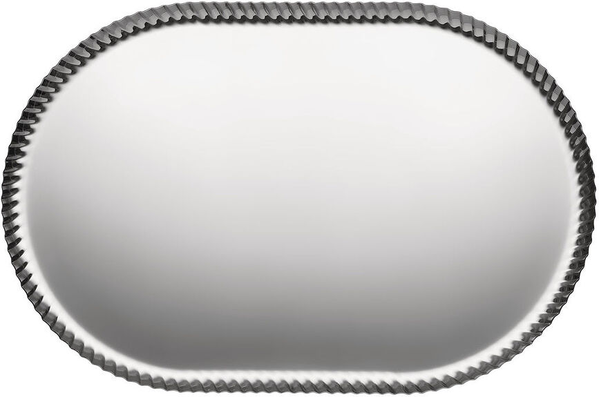 Pleats Pladanj za posluživanje crni