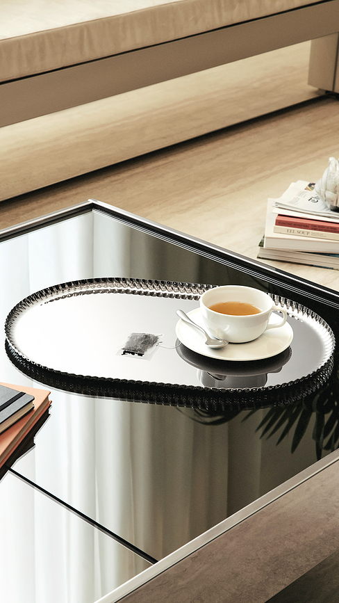 Pleats Plateau de service, noir