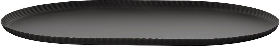 Pleats Serviertablett, schwarz
