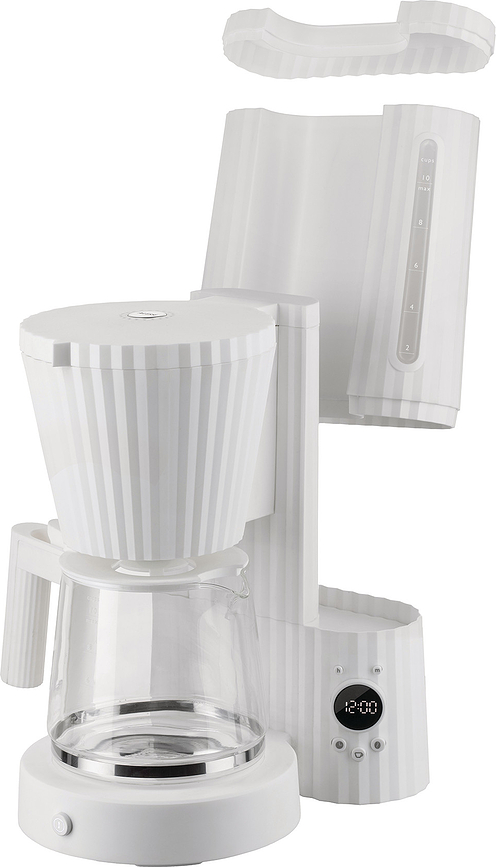 Plissé Aparat za Filter Kavu 1,5 l crni