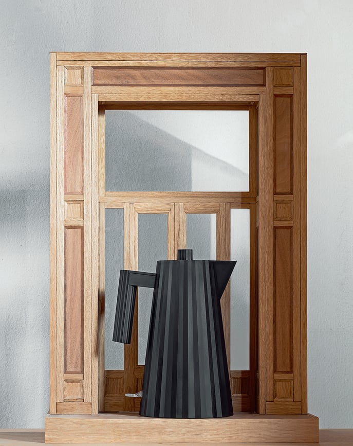 Plissé Ηλεκτρικός Βραστήρας, 1,7 L, μαύρος