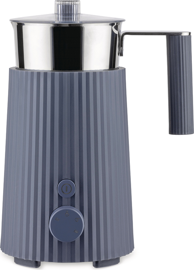 Plissé Mousseur à lait, gris