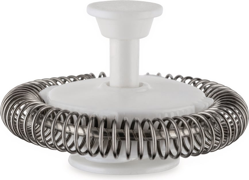 Plissé Mousseur à Lait, blanc