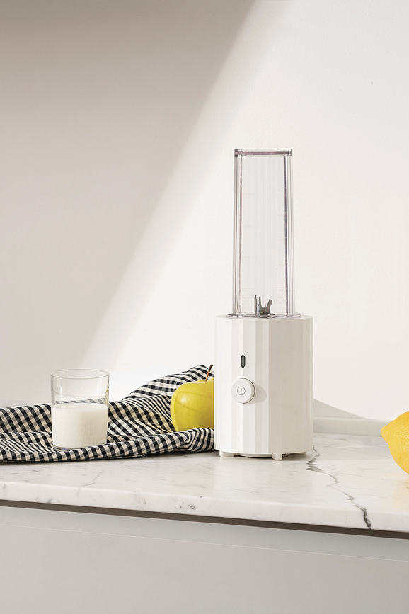 Plissé On The Go Mixeur nomade, blanc