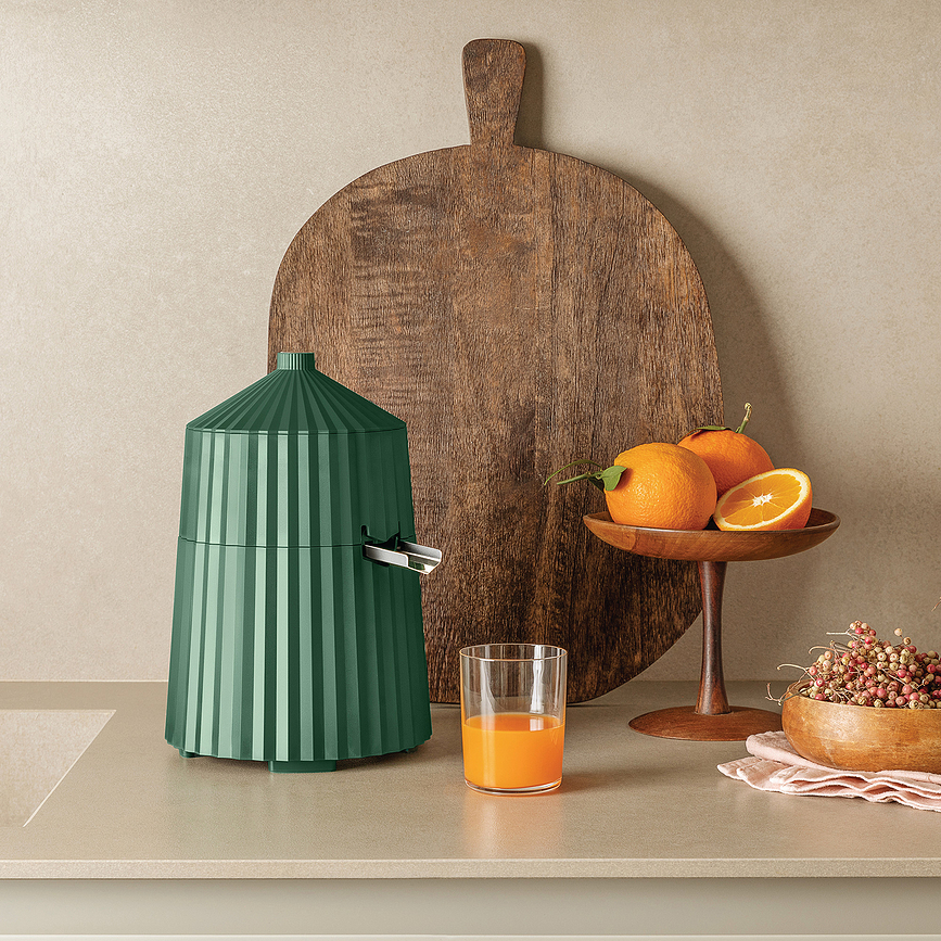 Plissé Presse-Agrumes, noir