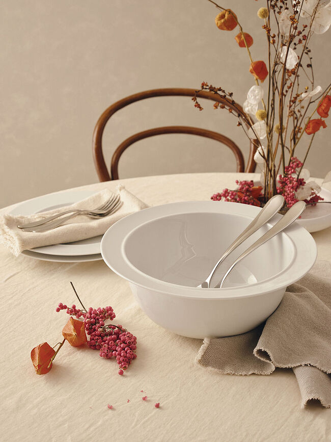 Półmisek owalny La Bella Tavola 38 cm biały