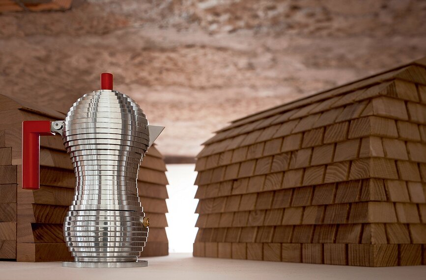 Pulcina Καφετιέρα, 300 ml, με μαύρη λαβή