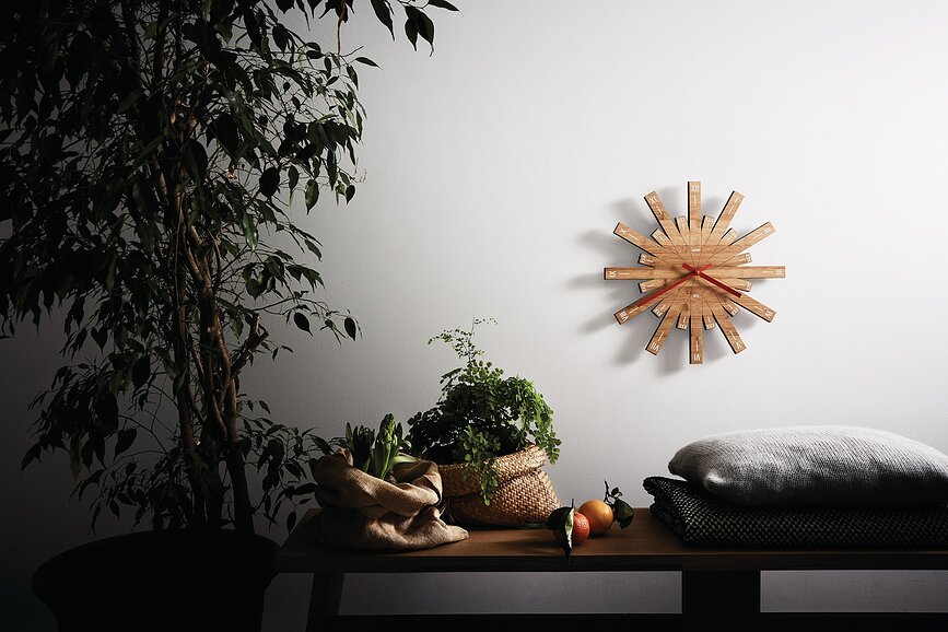 Reloj de pared Raggiante