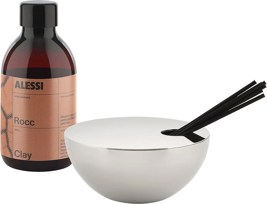 Rocc Clay Diffuseur de parfum à bâtonnets, en rotin