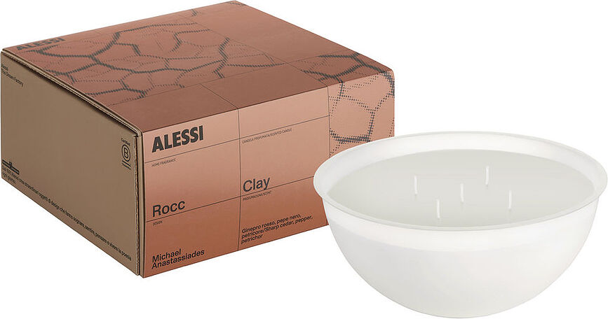 Rocc Clay Recharge Parfumée pour bougie, taille L