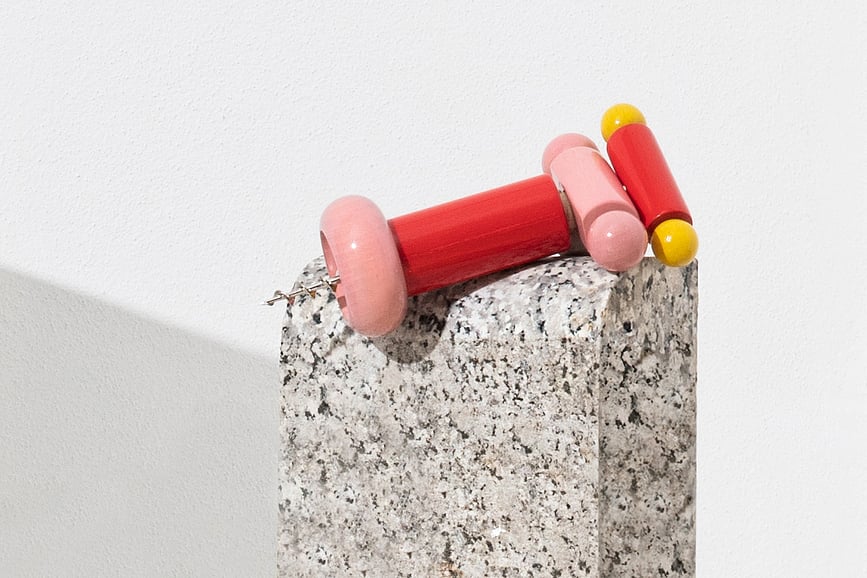 Sacacorchos Alessi ES17, amarillo