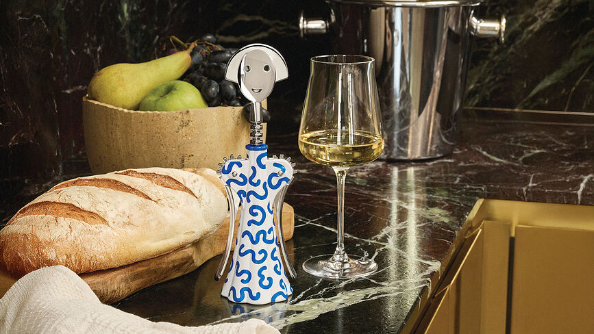 Sacacorchos Anna G., diseño Delft