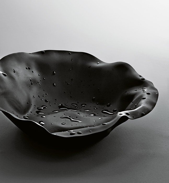 Sarria Fruit bowl black - Alessi - Lluis Clotet, Claudia Raimondo