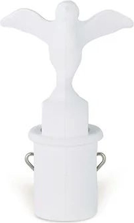 Silbato Pajarito para Tetera Alessi 9093, blanco