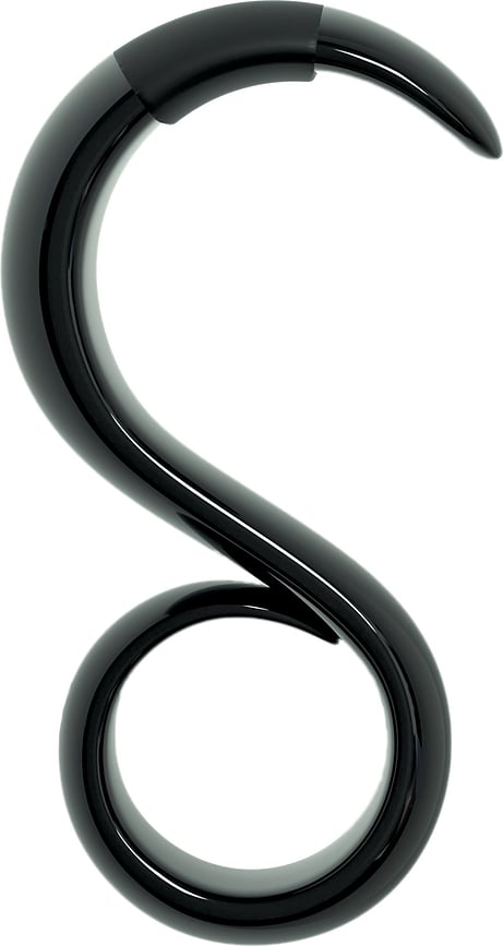 Stay Safe Obesek za ključe, črn