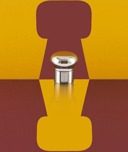 Tapón de Vino Noe, plateado