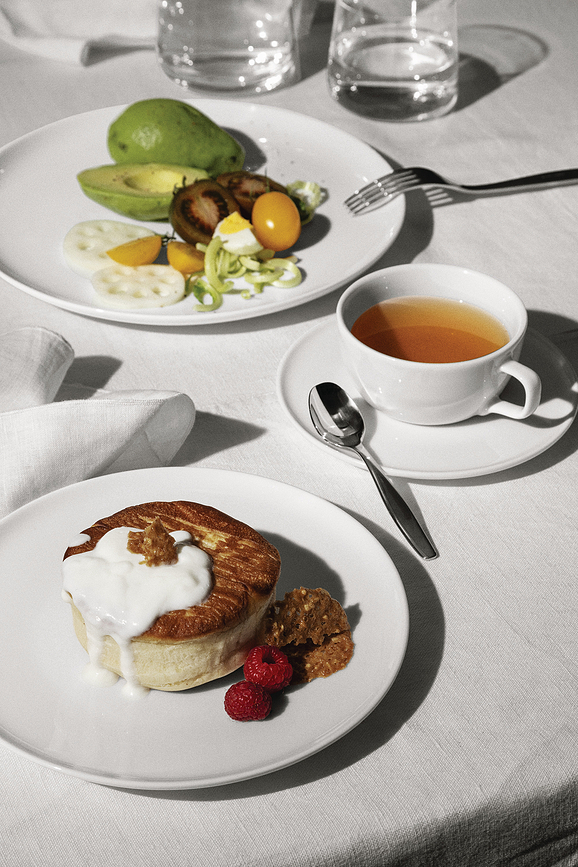 Taza de té Itsumo Yunoki, 240 ml, con plato