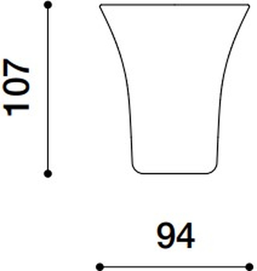 Taza de acero inoxidable con revestimiento de cobre Il Tornitore Matto Kuru Kuru